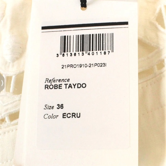 NWT Isabel Marant Taydo Embroidered Mini Dress - Picture 9 of 11